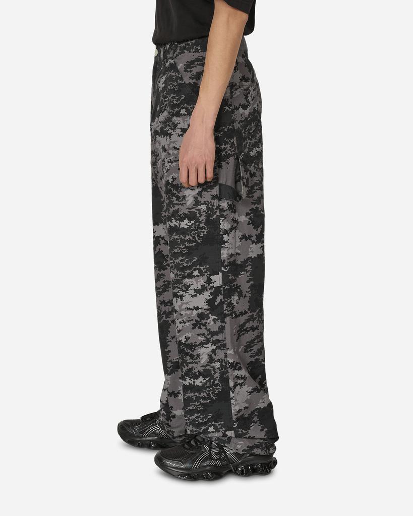 Awake NY Digi Camo Printed Painter Pants Black