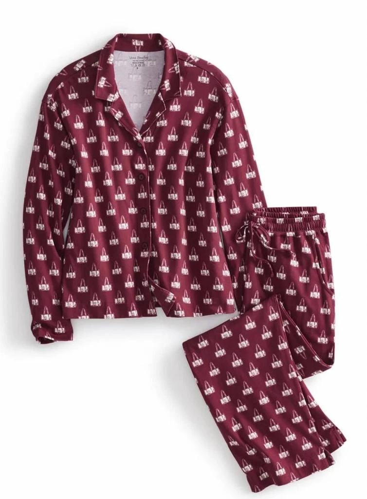 Vera Bradley Vera Bradley - Women
s Long Sleeve Button Down PJ Set