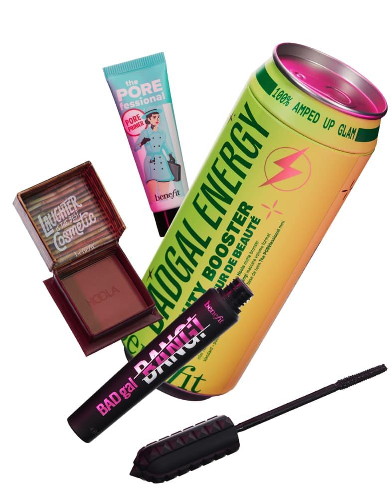 Benefit Cosmetics Benefit Badgal Energy Badgal Bang! Mascara, Porefessional Primer & Hoola Bronzer Trio - 40% saving
