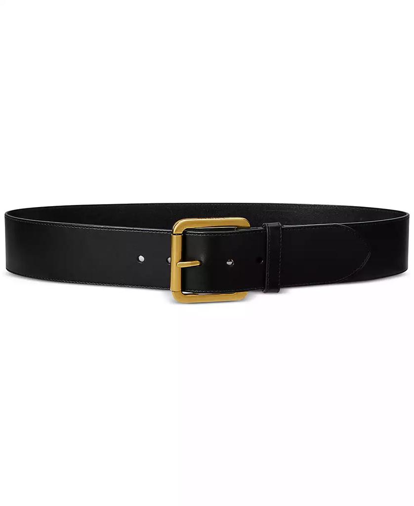 Ralph Lauren Wide Vachetta Leather Belt