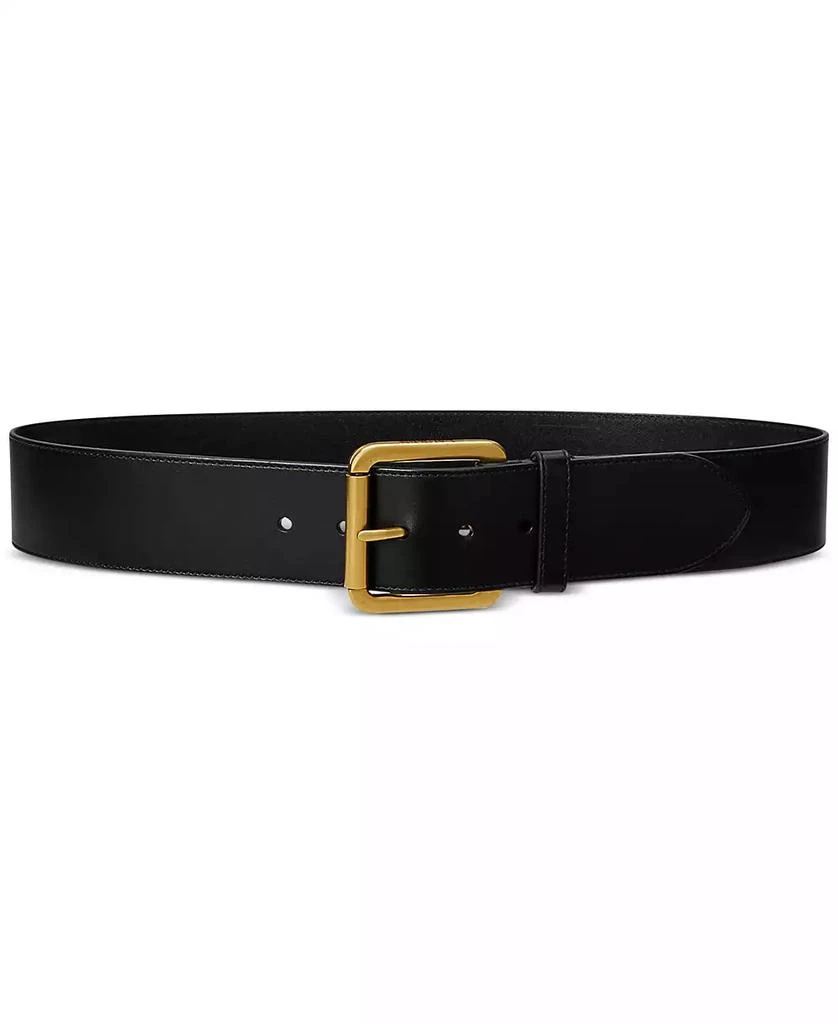 Ralph Lauren Wide Vachetta Leather Belt 1