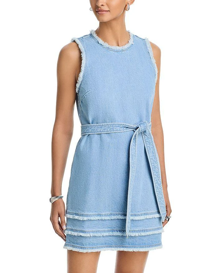 Cinq a Sept Margaret Sleeveless Denim Midi Dress  On Sale Now with Up to  64% Off | Discover Exclusive Deals & Savings at BeyondStyle  Authentic Cinq   Sept women|dress with