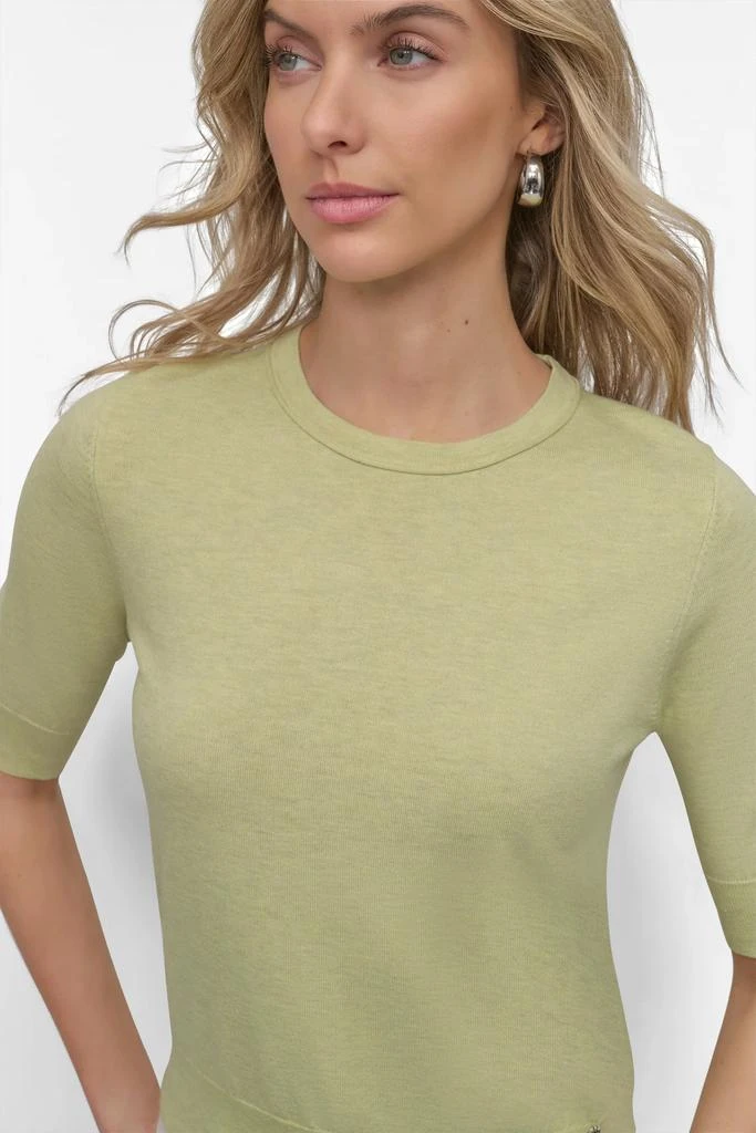 DKNY ELBOW SLEEVE CREW NECK 6