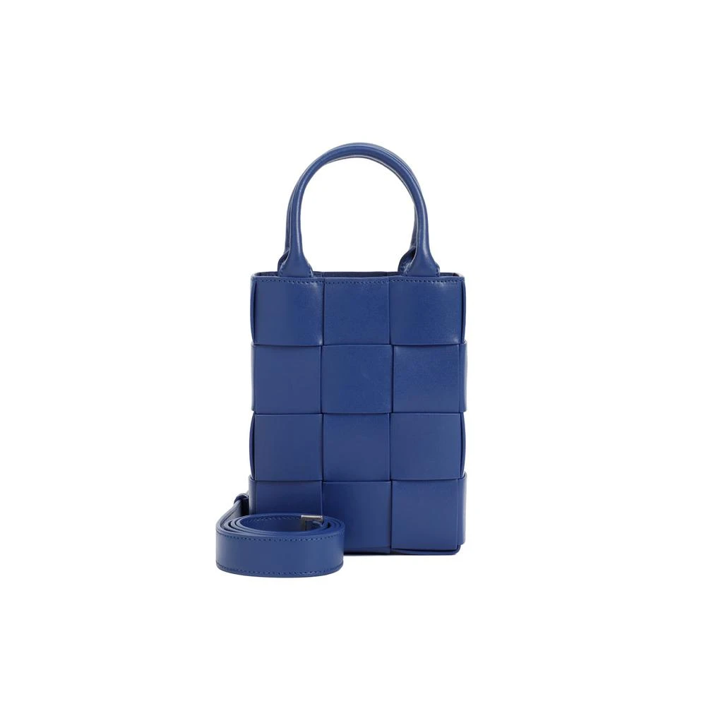 Bottega Veneta Cruise Mini Cassette North South Shoulder Bag 8