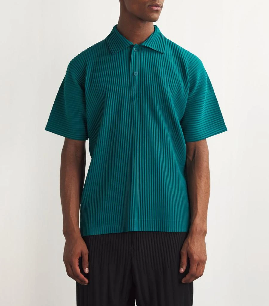 Homme Plissé Issey Miyake Pleated Polo Shirt 3