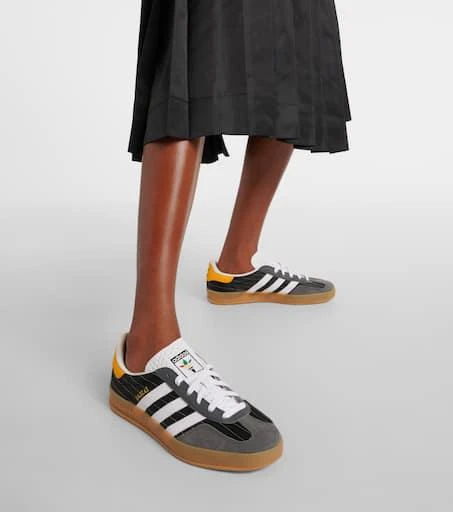 Adidas Gazelle Indoor suede-trimmed sneakers 4