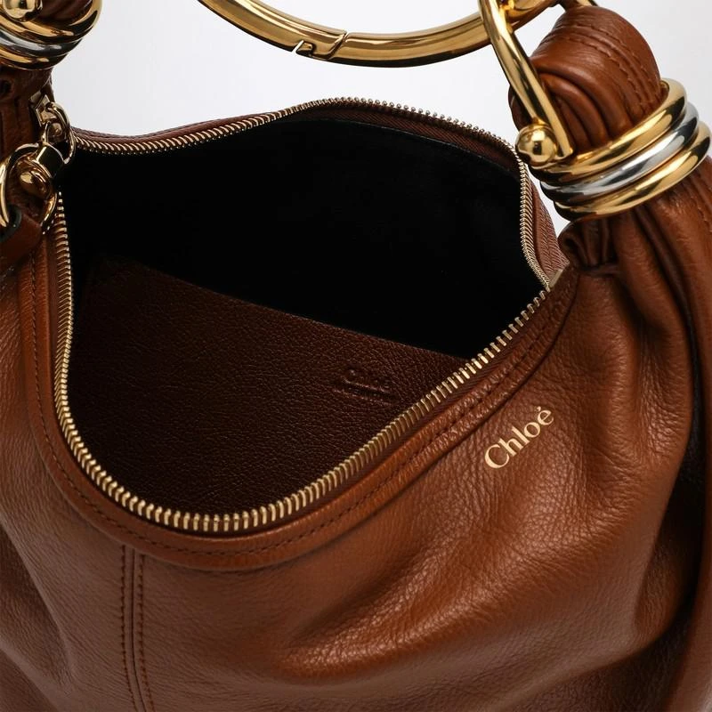 Chloé Small Bracelet Hobo bag clay brown 5