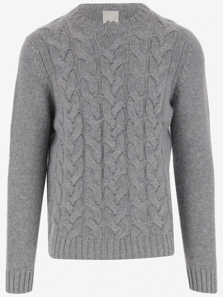 Allude Allude Cable Knit Sweater 1