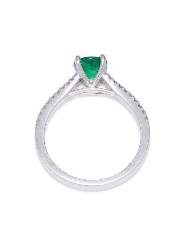 Effy 14K White Gold, 1.00 CTW Emerald
0.36 CTW Diamond Ring 3