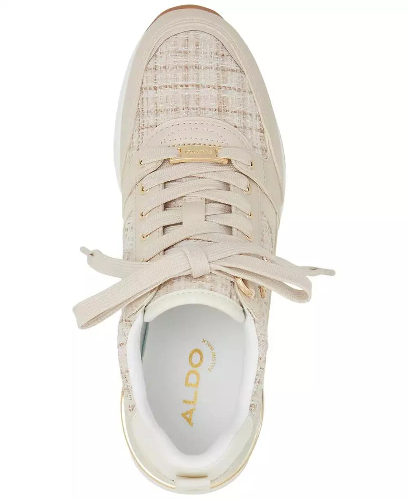 ALDO Women's Caroteriel Lace-Up Wedge Sneakers 4