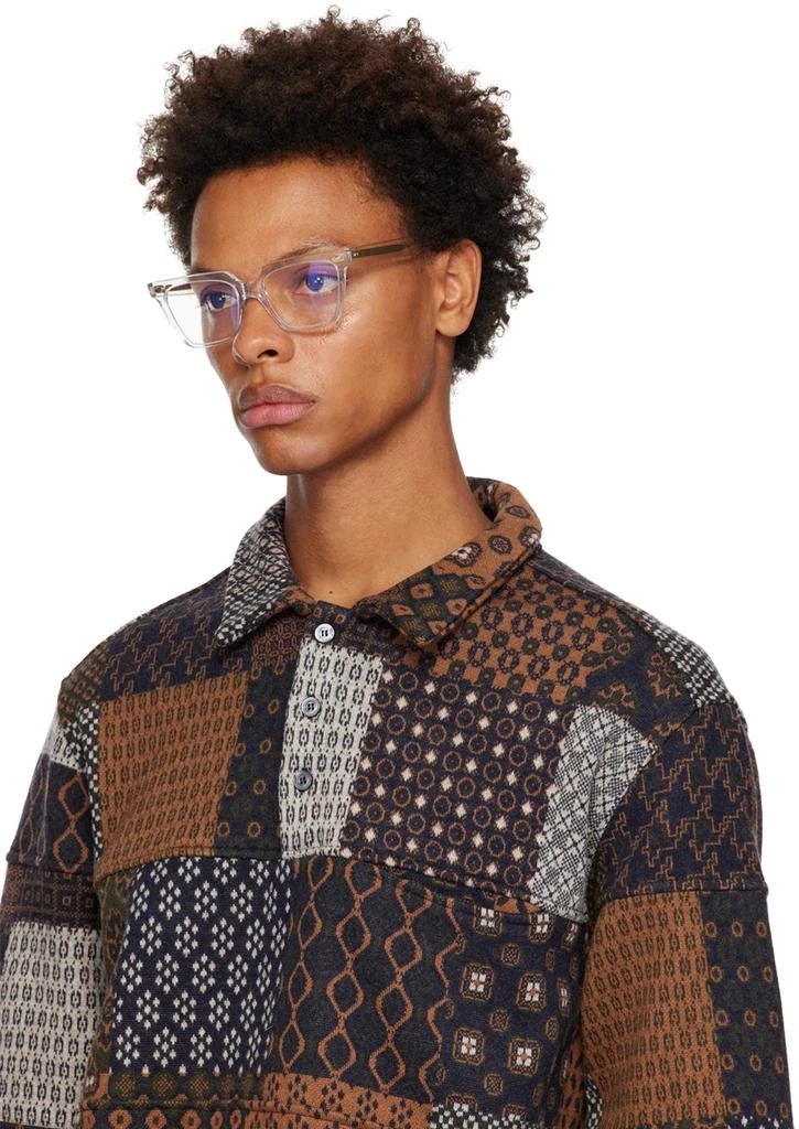 Cutler and Gross Transparent 1346 Glasses 4