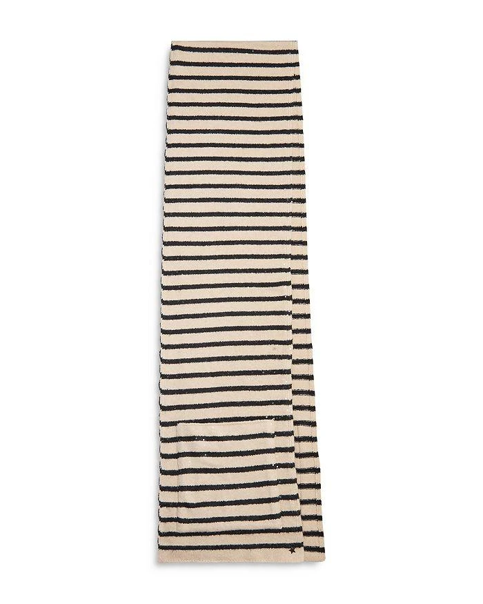 Jocelyn Sequin Striped Scarf 2