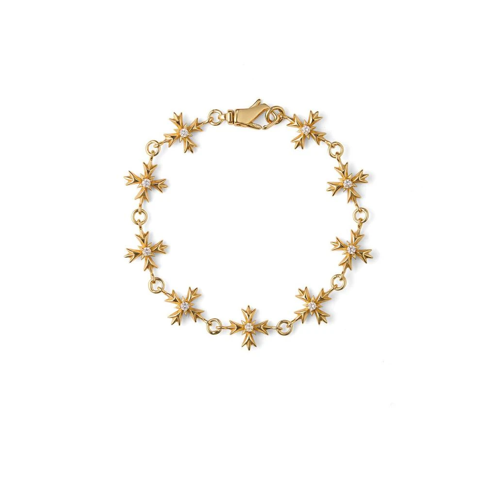 Emanuele Bicocchi Emanuele Bicocchi Crest Embellished Bracelet 1