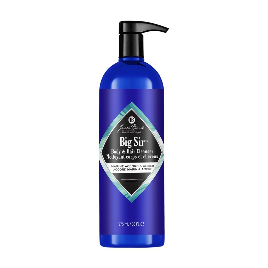 Jack Black Big Sir Body and Hair Cleanser with Marine Accord and Amber