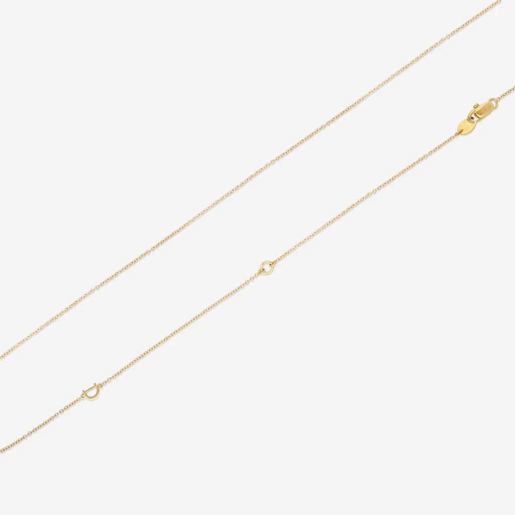 Damiani Damiani 18K Yellow Gold Diamond 
Malachite Pendant Necklace 20082542-copy 3