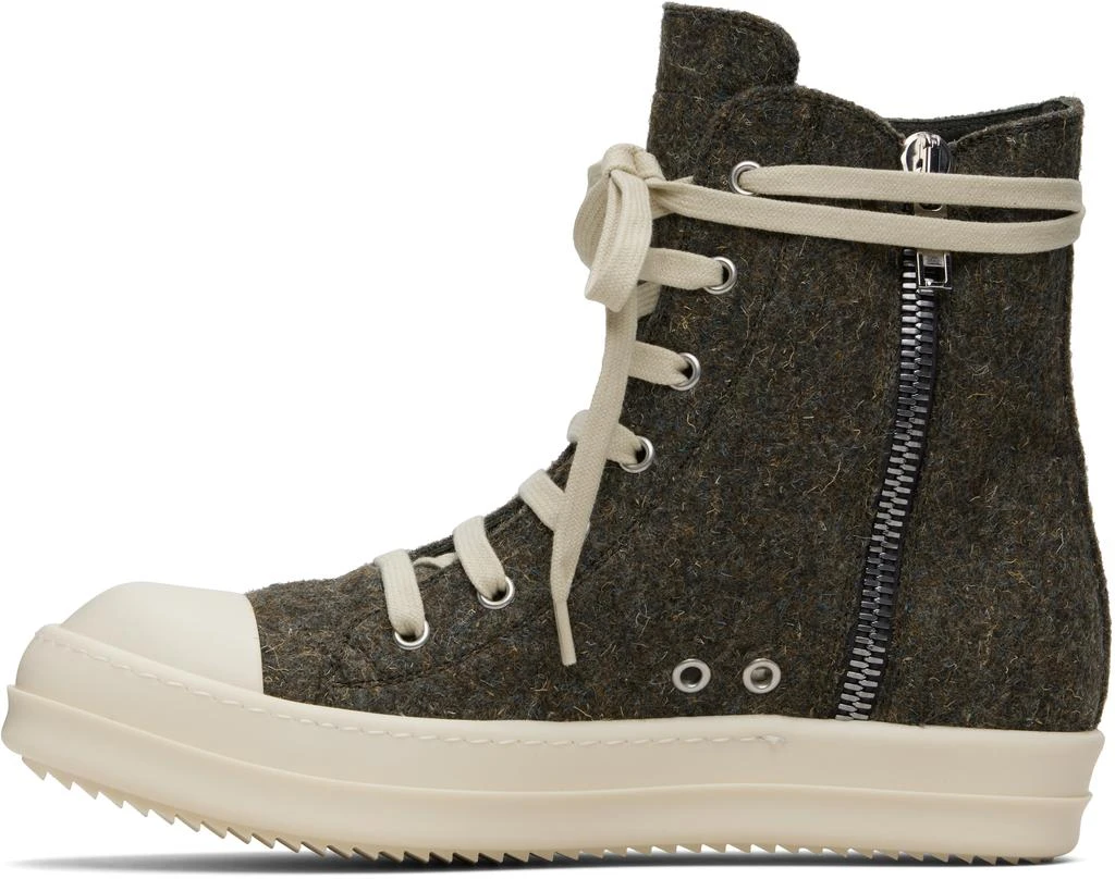 Rick Owens Khaki Concordians Sneakers 3
