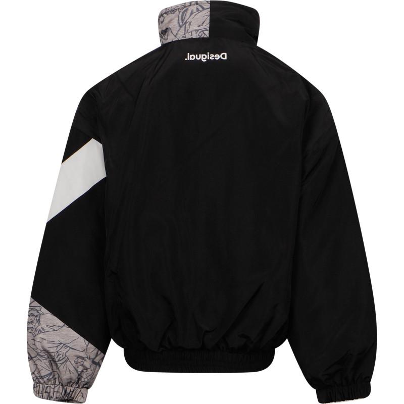 Desigual Incredible hulk jacket in black