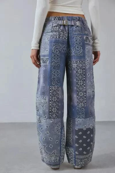 BDG BDG Charlie Printed Wide-Leg Pant 3
