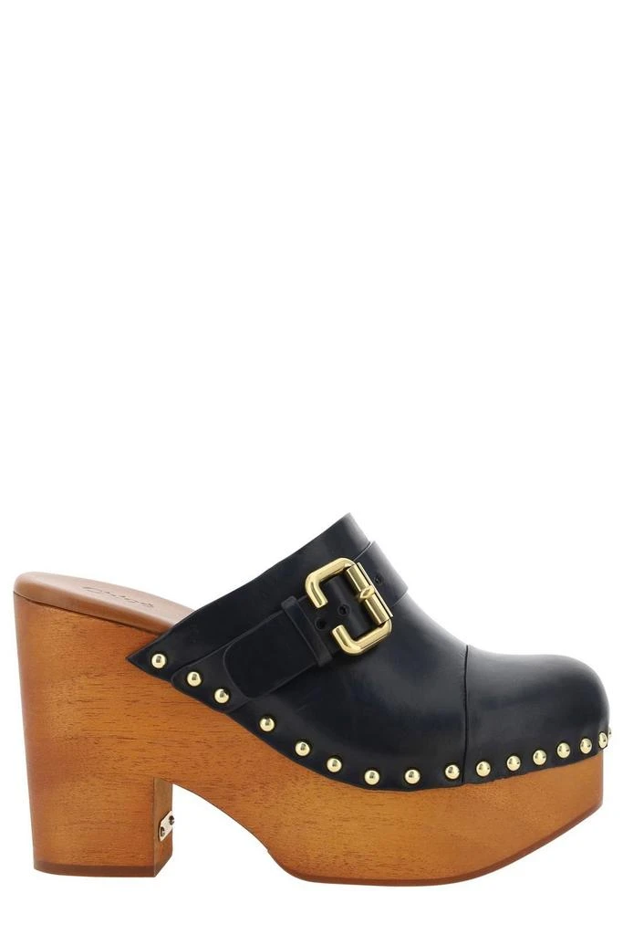 Chloé Chloé Jeannette Wedge Clogs 1