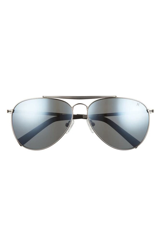 Hurley Shorebreak 60mm Polarized Aviator Sunglasses 1