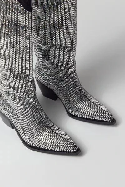 Azalea Wang Azalea Wang Ingrid Crystal Cowboy Boot 4