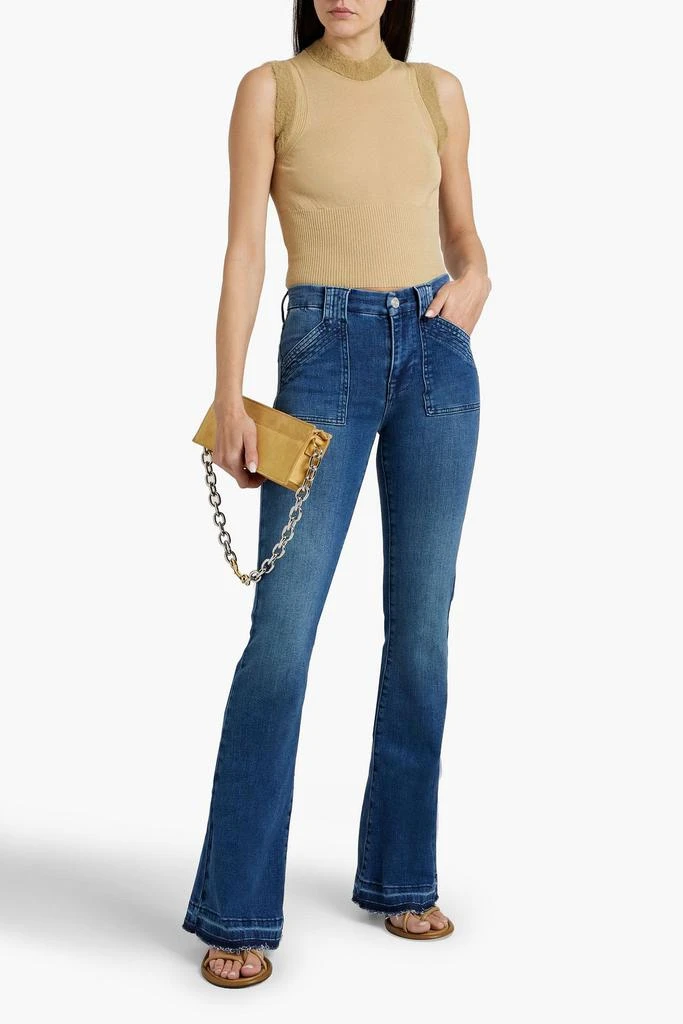 FRAME Le High Flare high-rise flared jeans 2