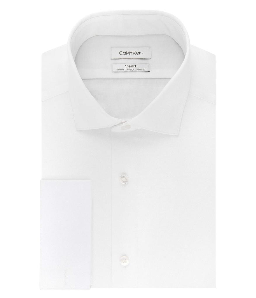カルバン・クライン   Dress Shirt Slim Fit Non Iron Herringbone Spread Col Amazon.com: Calvin Klein Men's Dress Shirt Slim Fit Non Iron