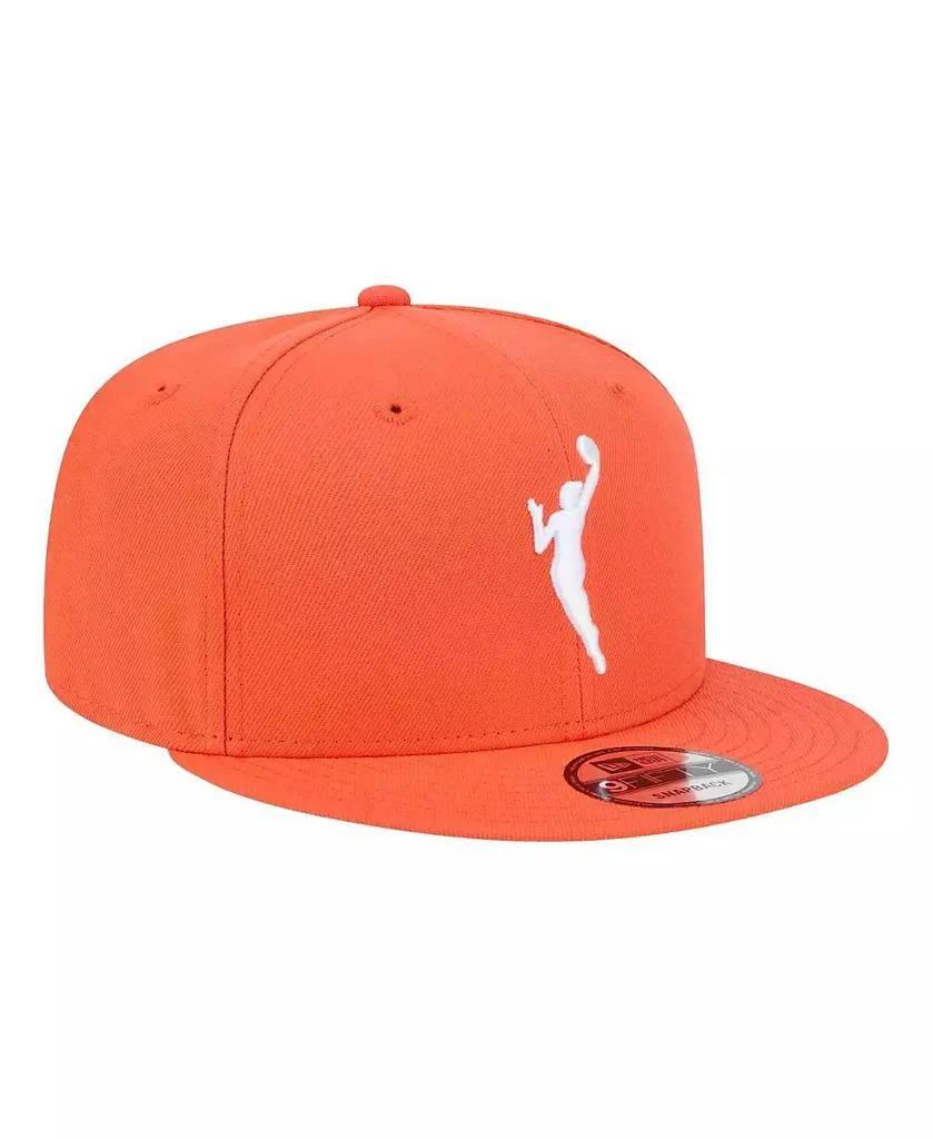 New Era Men's Orange WNBA Logowoman 59FIFTY Snapback Hat 3