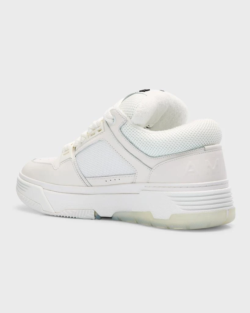AMIRI Men's MA-1 Tonal Mesh and Leather Low-Top Sneakers 4