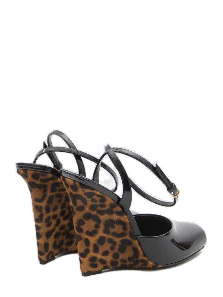 Yves Saint Laurent Saint Laurent La Scandale Wedge Sandals 2