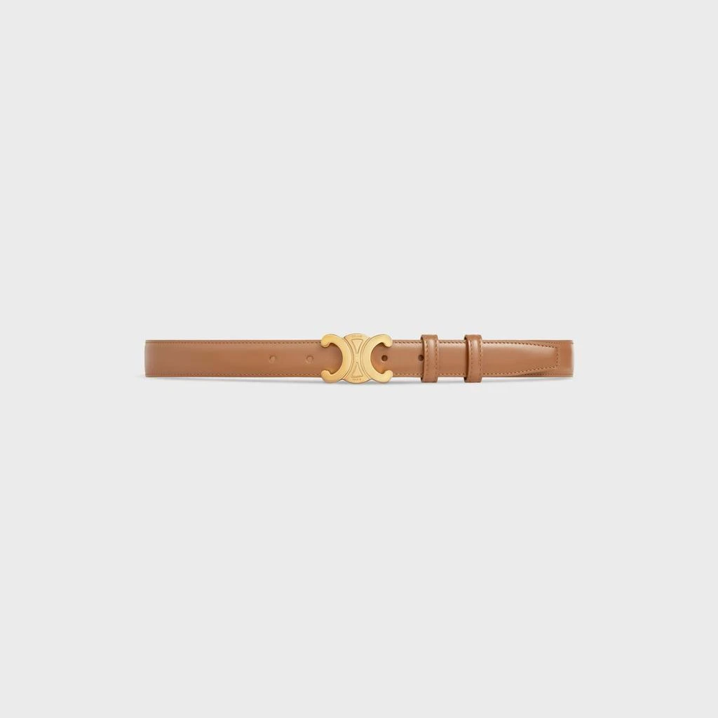 CELINE TRIOMPHE MEDIUM TAURILLON LEATHER BELT 1