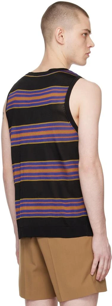 Dries Van Noten Black Striped Tank Top 3