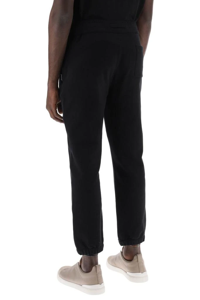 ZEGNA cotton sweatpants with brushed finish 3