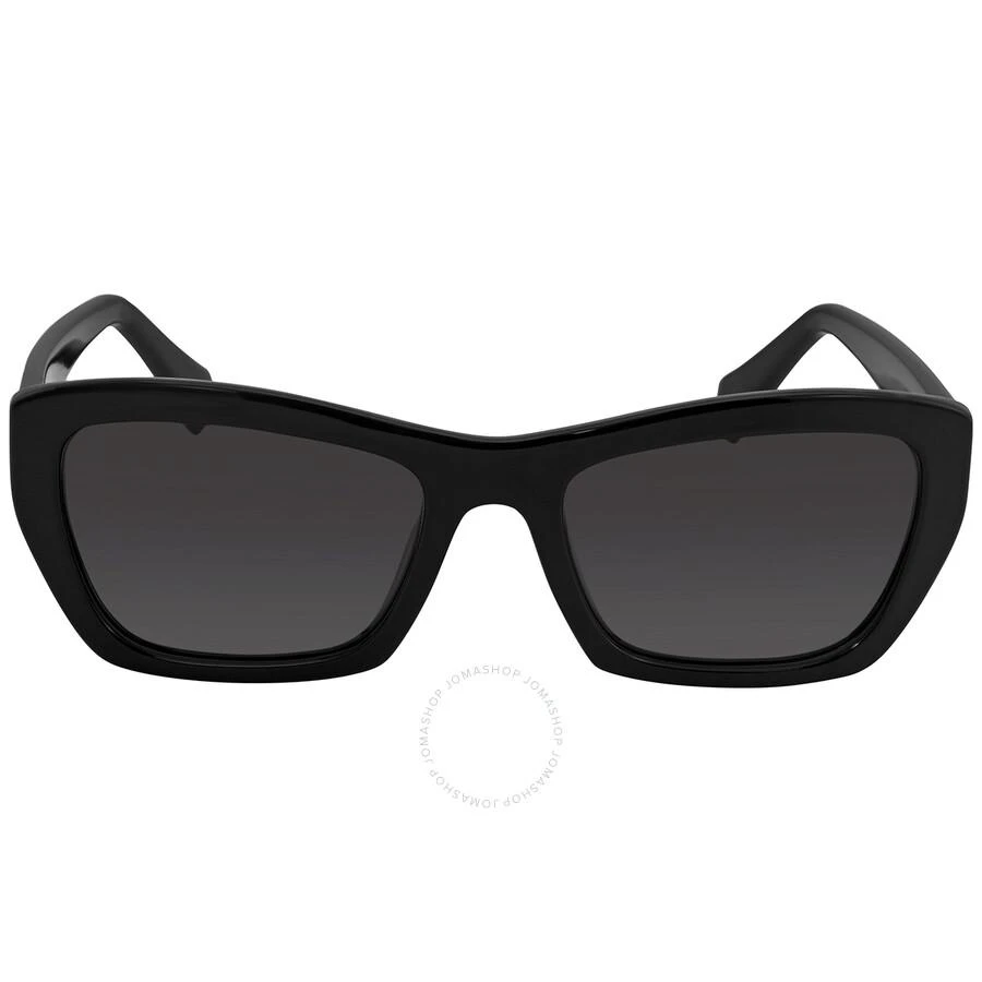 Salvatore Ferragamo Grey Rectangular Ladies Sunglasses SF958S 001 55 1