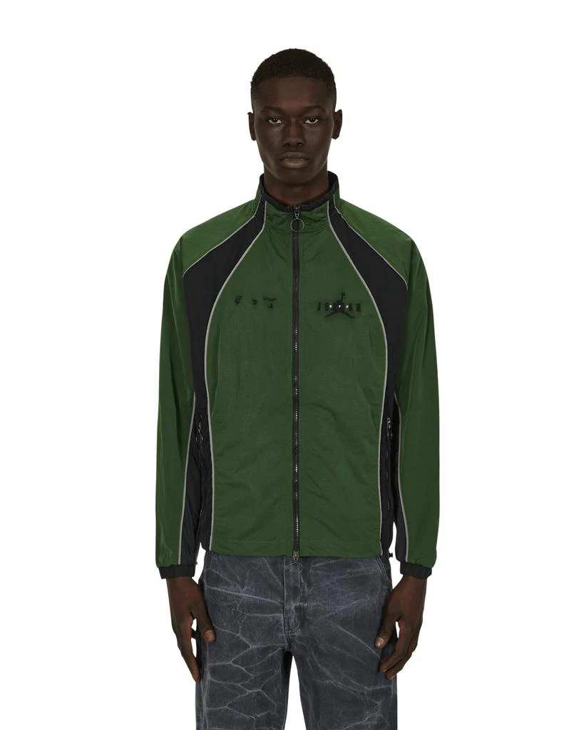 Jordan Off-White Track Jacket Green 1