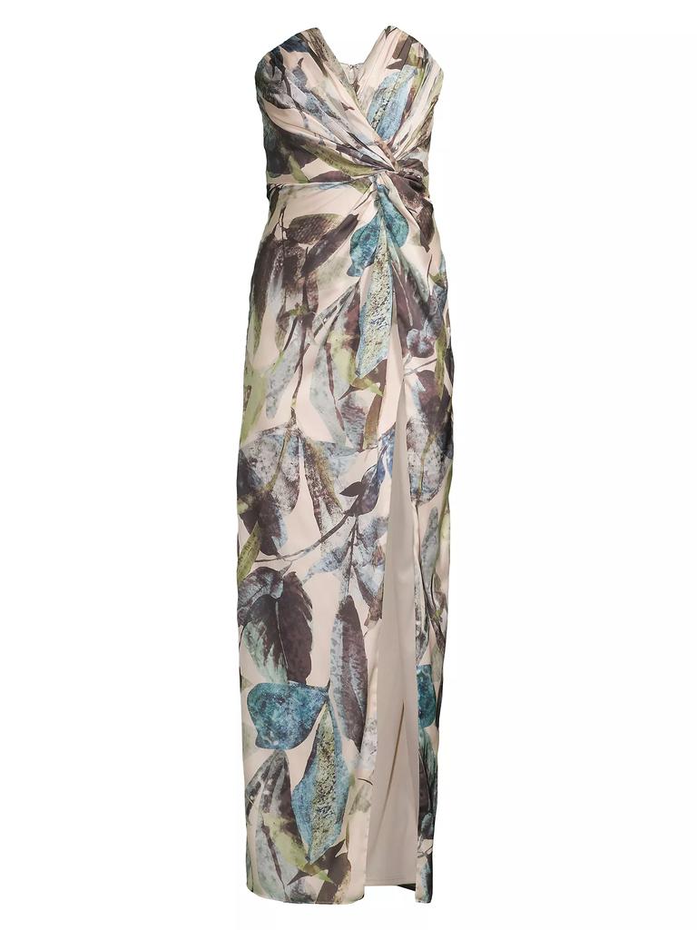 Katie May Finn Leafy Column Gown