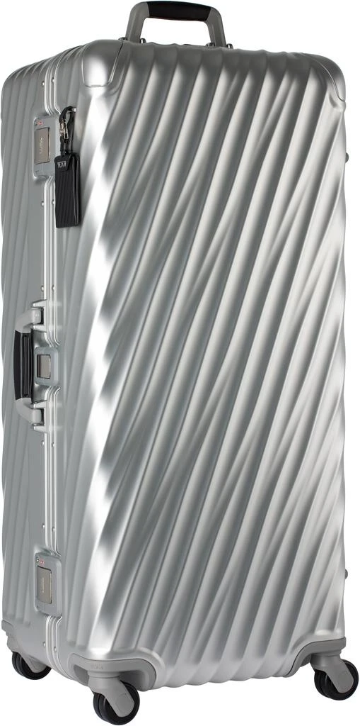 Tumi Silver 19 Degree Aluminum Rolling Trunk Suitcase 2