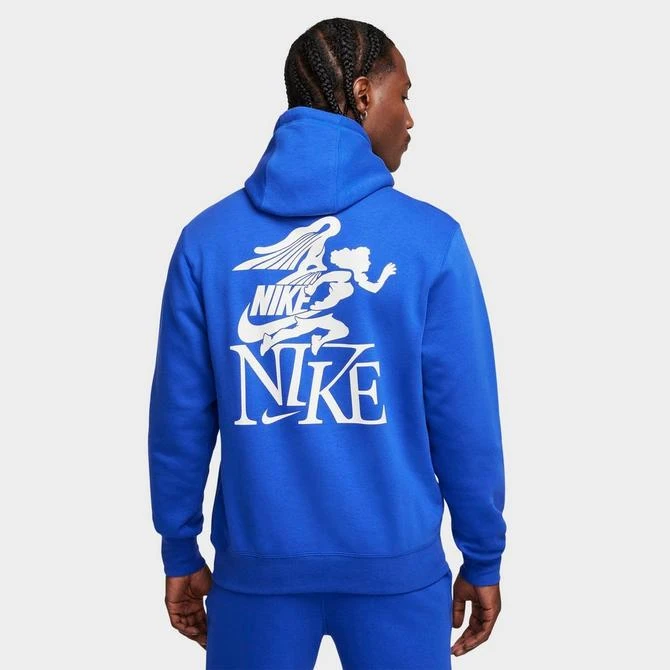 NIKE Men's Nike Sportswear Club Victory Graphic Hoodie 5