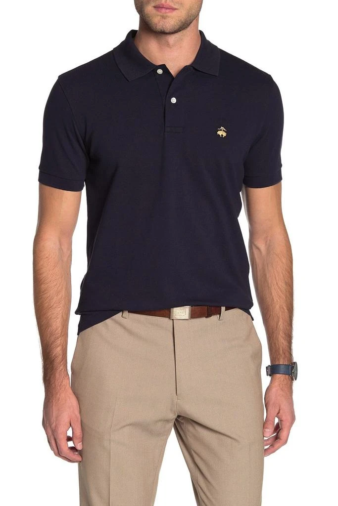 Brooks Brothers Solid Piquè Slim Fit Polo 1