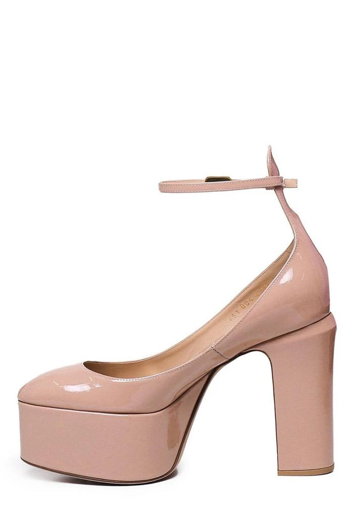 Valentino Tan-go Vlogo Plaque Platform Pumps 2