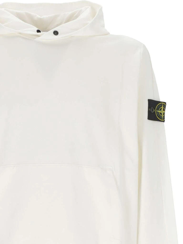 Stone Island Stone Island Logo-Patch Long-Sleeved Hoodie 3