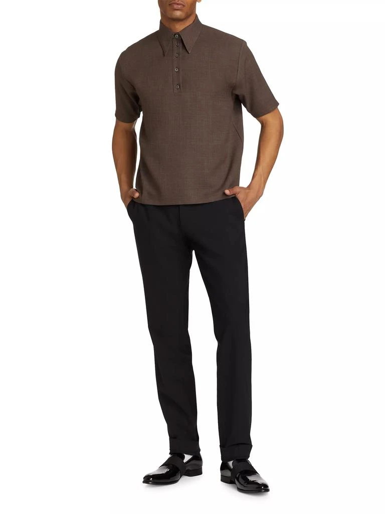 Willy Chavarria Cholo Short-Sleeve Polo Shirt 2