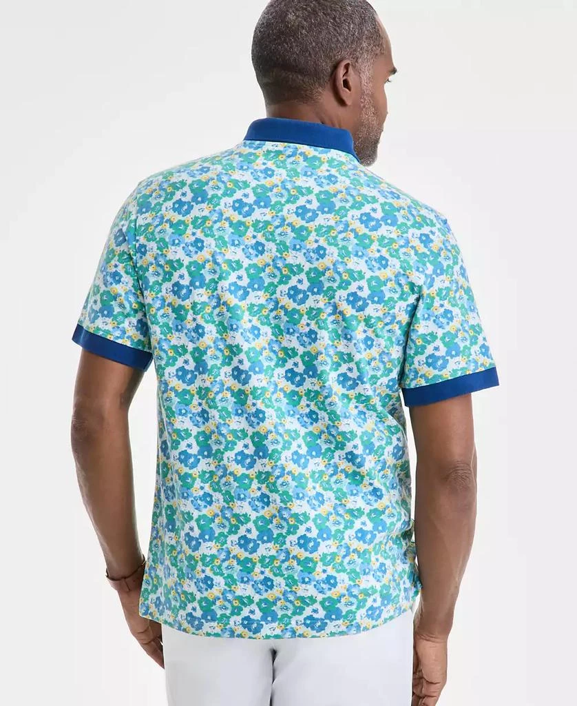 Club Room Men's Hale Flower Pique Polo Shirt, Exclusively at Macy's 4