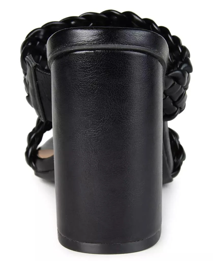 Journee Collection Women's Melissa Woven Sandals 3