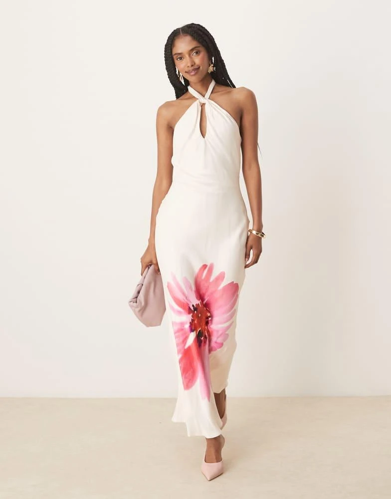 Nobody's Child Agnes halter neck midi dress with flower in white On Sale Now with Up to 21% Off | Discover Exclusive Deals & Savings at BeyondStyle Authentic Nobody's Child Nobody's Child Agnes halter neck midi dress with flower in white On Sale Now with Up to 21% Off | Discover Exclusive Deals & Savings at BeyondStyle Authentic Nobody's Child