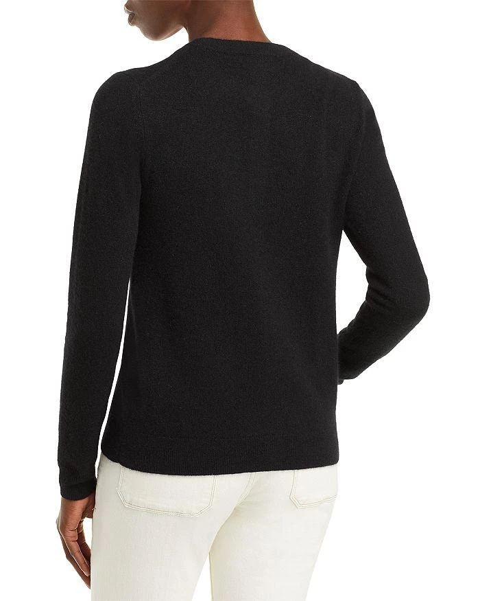 Bloomingdale's C by Bloomingdale's Crewneck Cashmere Cardigan - Exclusive 4