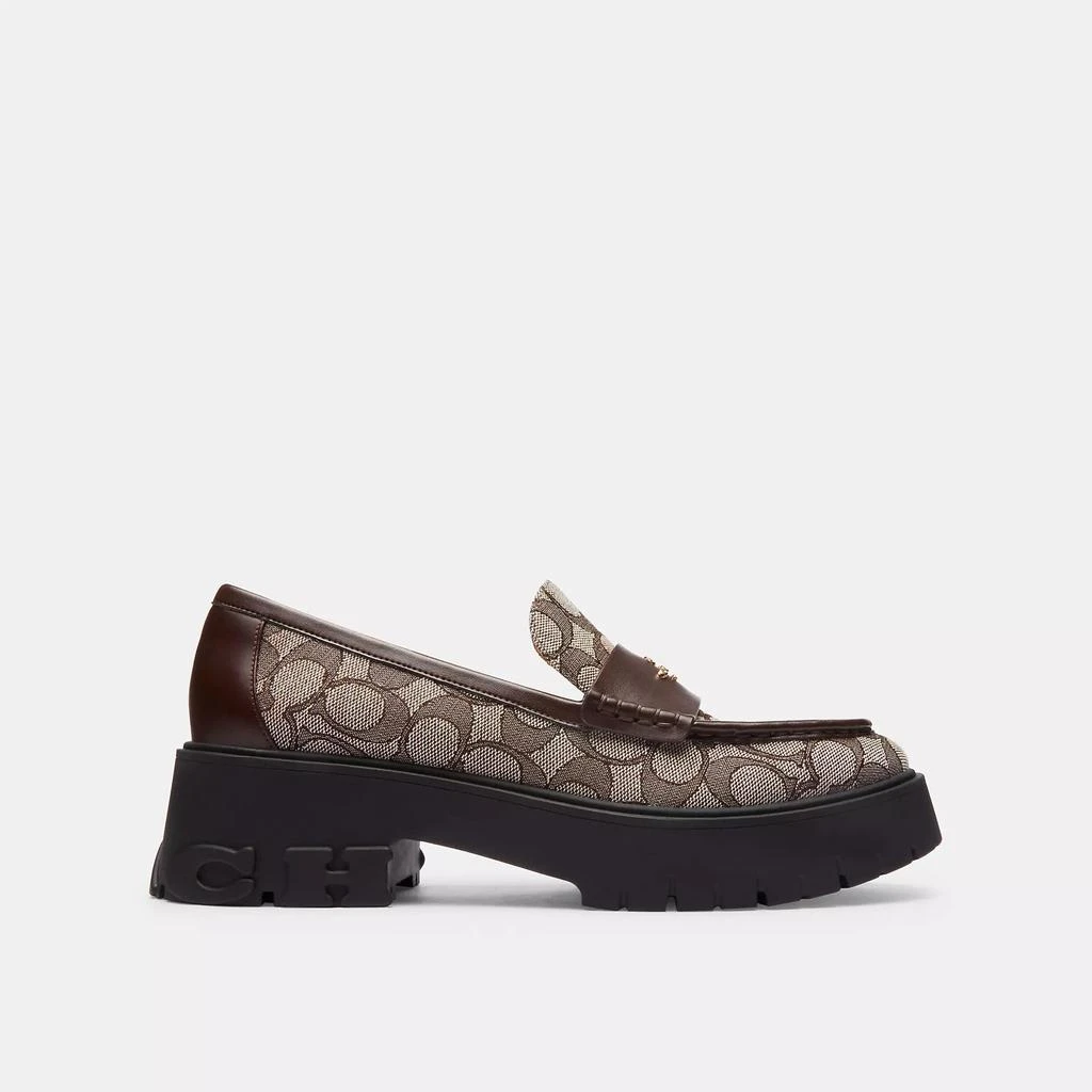 Coach Ruthie Loafer In Signature Jacquard 2