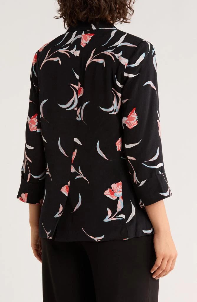 DR2 by Daniel Rainn Print Woven Blazer 2