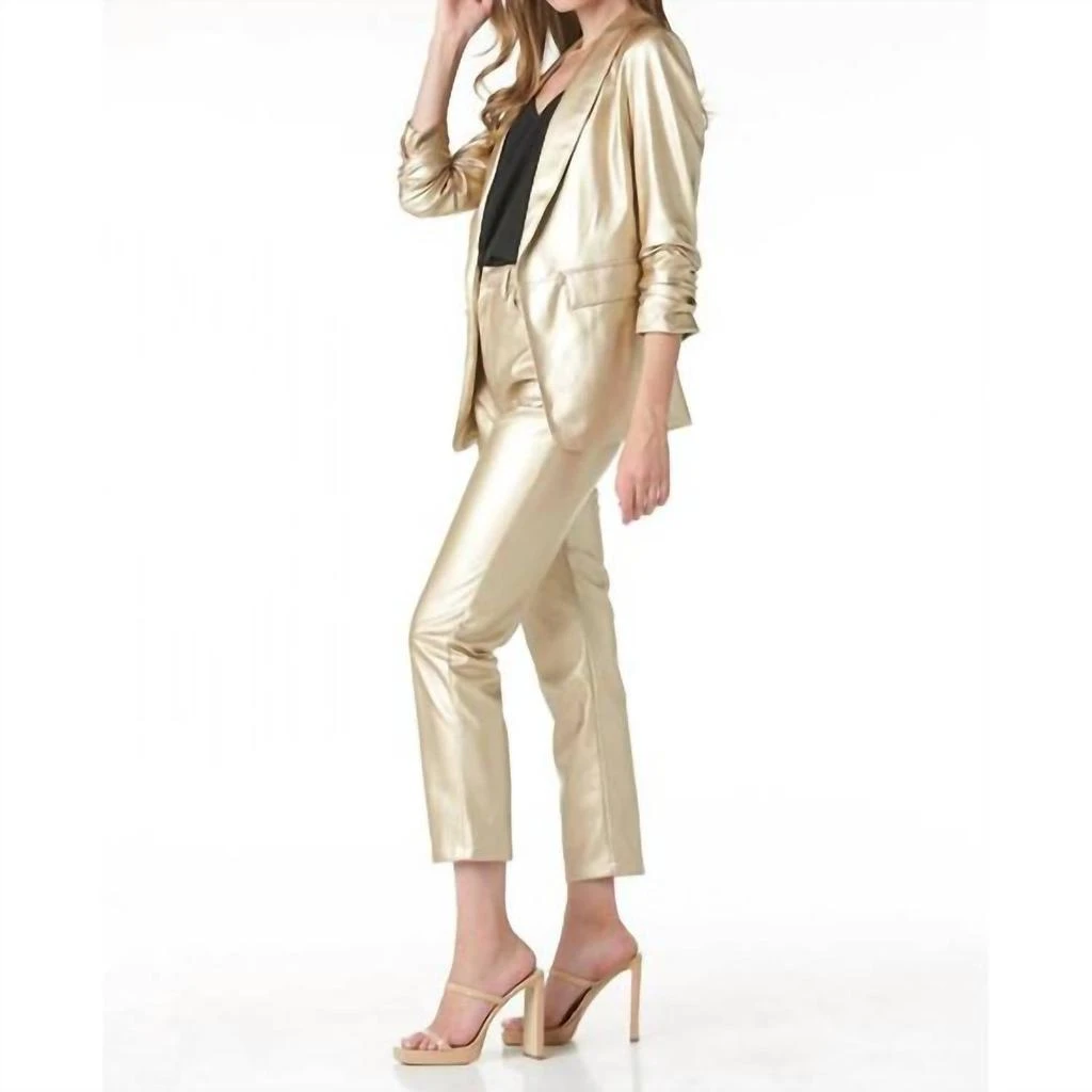 Tart Tart Collections - Kia Vegan Leather Blazer 3