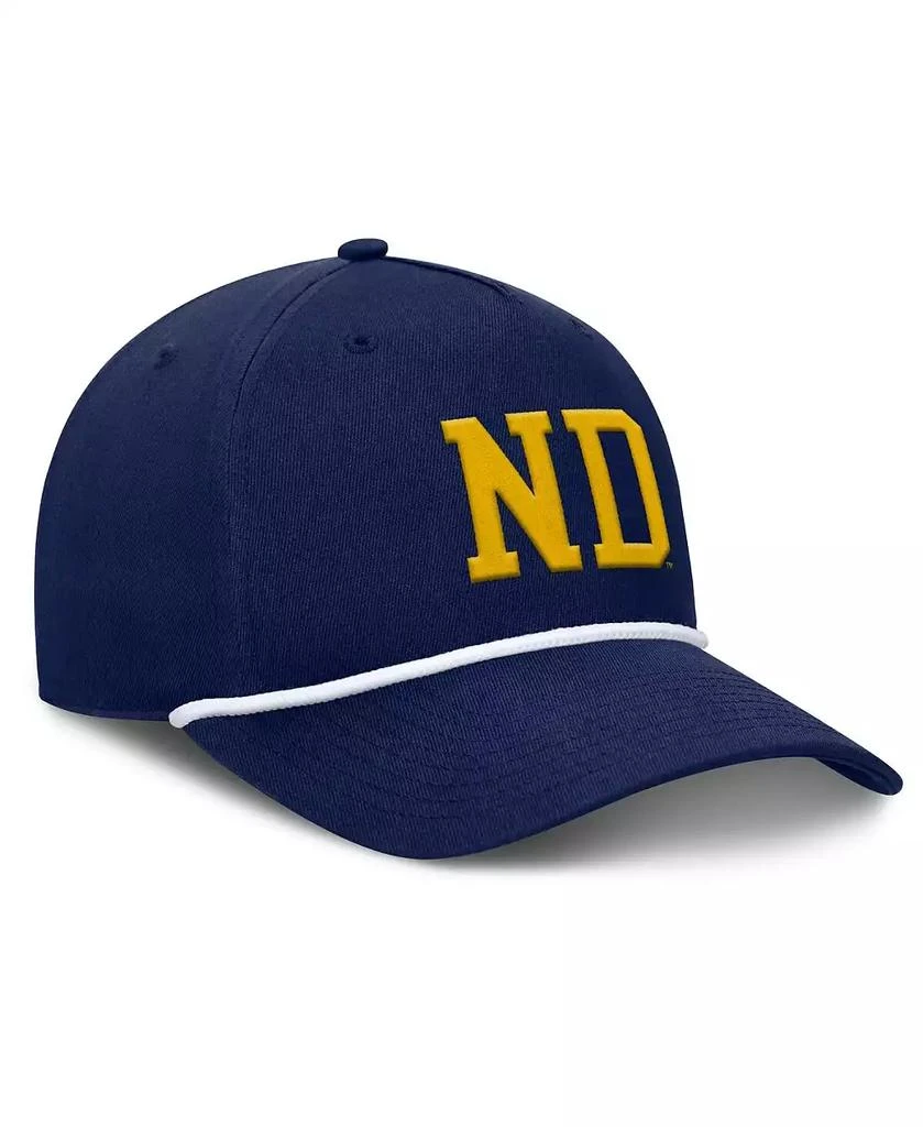 Fanatics Men's Navy Notre Dame Fighting Irish Foul Ball Rope Adjustable Hat 4
